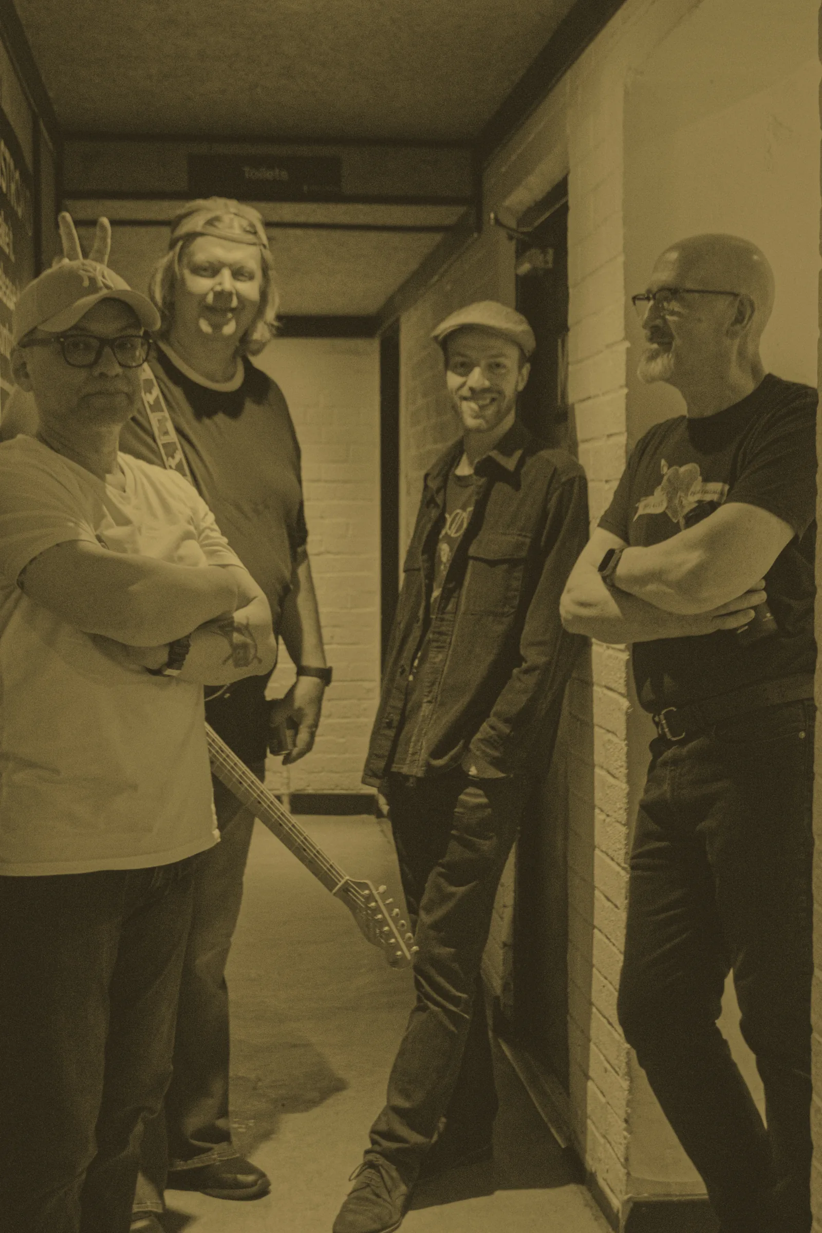 Foreign Logic backstage